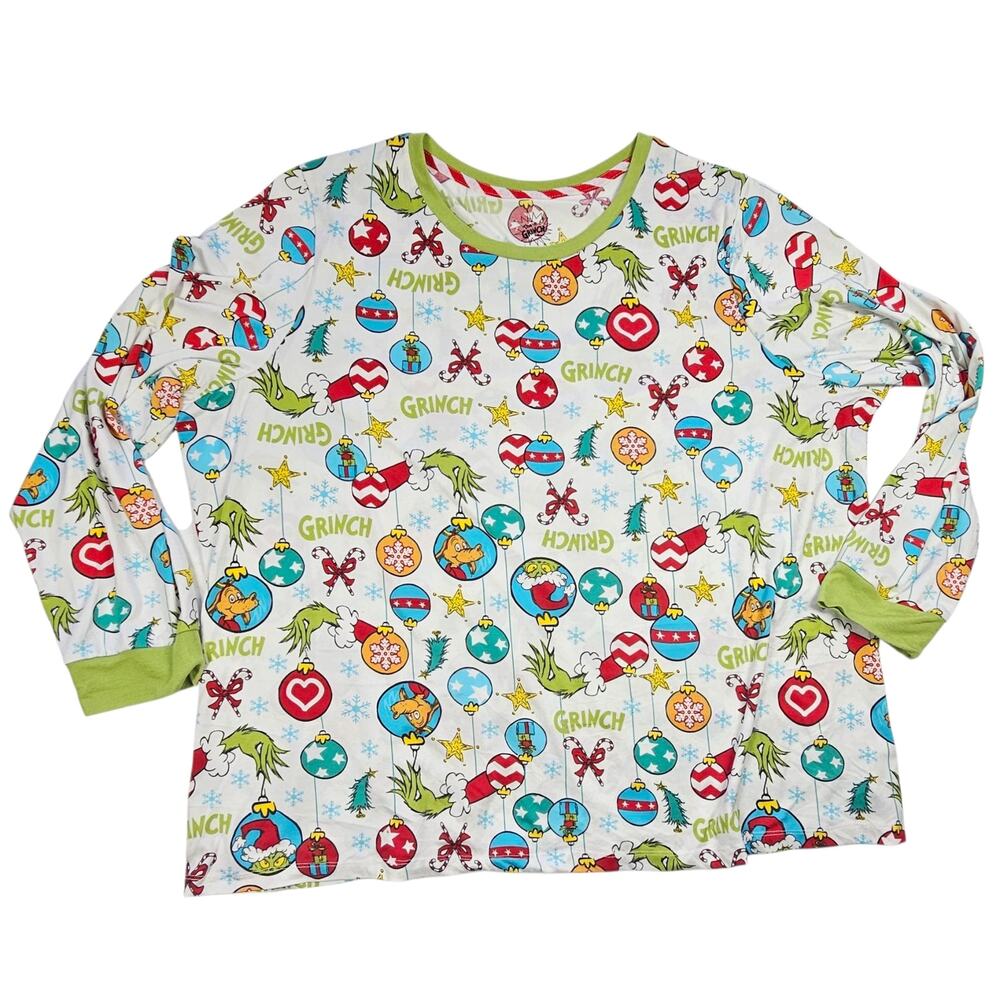 The Grinch Holiday Pajamas Christmas Jammies Matching PJs Plus Size 3X